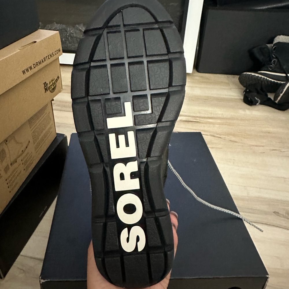Sorel Explorer Carnival Nylon Winter Boots - Black - Picture 3 of 3